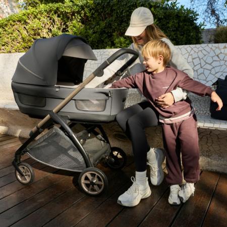 detalles de la nueva linea est&eacute;tica del carrito Urbano Inglesina electa, moderno y refinado